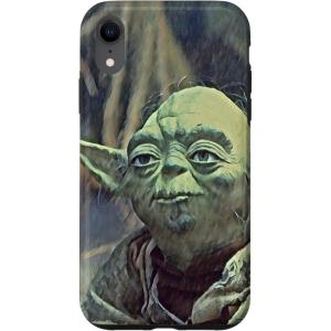 image:imageiPhone 16 Star Wars Yoda Face Illustration Sage Green CaseiPhone XR