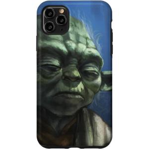 image:imageiPhone 16 Star Wars Yoda Jedi Master Classic Illustration Stormy Blue CaseiPhone 11 Pro Max