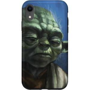 image:imageiPhone 16 Star Wars Yoda Jedi Master Classic Illustration Stormy Blue CaseiPhone XR