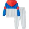 image:imageDisney Marvel SpiderMan Mickey Toy Story Cars Boy Pullover HoodieampJogger Pants Outfit Set Sweatsuit Lounge Matching Set 29YCaptain Americagrey