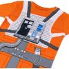 image:imageSTAR WARS Boys 2piece Snugfit Cotton Matching ShortSleeve Pajama Set Soft amp Cute for KidsFighter Pilot Luke