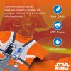 image:imageSTAR WARS Boys 2piece Snugfit Cotton Matching ShortSleeve Pajama Set Soft amp Cute for KidsFighter Pilot Luke