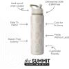 image:imageSimple Modern Summit Water Bottle with Straw Lid  Star Wars 30oz Leak Proof Stainless Steel Insulated Cup  Gifts for Him  The DarkDisney Princess Icons
