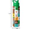 image:imageSimple Modern Summit Water Bottle with Straw Lid  Star Wars 30oz Leak Proof Stainless Steel Insulated Cup  Gifts for Him  The DarkMinecraft Mashup