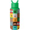 image:imageSimple Modern Summit Water Bottle with Straw Lid  Star Wars 30oz Leak Proof Stainless Steel Insulated Cup  Gifts for Him  The DarkMinecraft Mashup