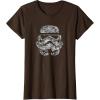 image:imageStar Wars Arctic Camo Stormtrooper Helmet TShirtBrown