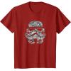image:imageStar Wars Arctic Camo Stormtrooper Helmet TShirtCranberry Red