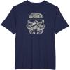 image:imageStar Wars Arctic Camo Stormtrooper Helmet TShirtNavy Blue