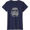 image:imageStar Wars Arctic Camo Stormtrooper Helmet TShirtNavy Blue