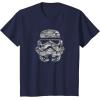 image:imageStar Wars Arctic Camo Stormtrooper Helmet TShirtNavy Blue