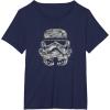 image:imageStar Wars Arctic Camo Stormtrooper Helmet TShirtNavy Blue