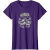 image:imageStar Wars Arctic Camo Stormtrooper Helmet TShirtPurple