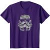 image:imageStar Wars Arctic Camo Stormtrooper Helmet TShirtPurple