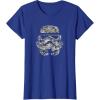image:imageStar Wars Arctic Camo Stormtrooper Helmet TShirtRoyal Blue