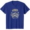 image:imageStar Wars Arctic Camo Stormtrooper Helmet TShirtRoyal Blue