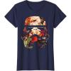 image:imageStar Wars Blooming Stormtrooper Floral Fill TShirtNavy Blue