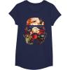 image:imageStar Wars Blooming Stormtrooper Floral Fill TShirtNavy Blue
