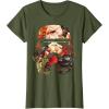 image:imageStar Wars Blooming Stormtrooper Floral Fill TShirtOlive Green