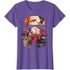 image:imageStar Wars Blooming Stormtrooper Floral Fill TShirtPurple Heather