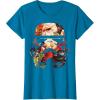 image:imageStar Wars Blooming Stormtrooper Floral Fill TShirtSapphire Blue