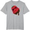 image:imageStar Wars Chocolate Dipped Strawberry Stormtrooper TShirtHeather Grey