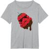 image:imageStar Wars Chocolate Dipped Strawberry Stormtrooper TShirtHeather Grey