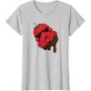 image:imageStar Wars Chocolate Dipped Strawberry Stormtrooper TShirtSilver Grey
