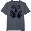image:imageStar Wars Darth Vader And Stormtroopers TShirtHeather Blue