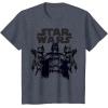 image:imageStar Wars Darth Vader And Stormtroopers TShirtHeather Blue