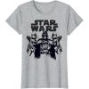image:imageStar Wars Darth Vader And Stormtroopers TShirtHeather Grey