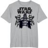 image:imageStar Wars Darth Vader And Stormtroopers TShirtHeather Grey