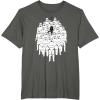 image:imageStar Wars Darth Vader and Stormtroopers Print TShirtAsphalt Grey