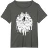 image:imageStar Wars Darth Vader and Stormtroopers Print TShirtAsphalt Grey