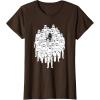 image:imageStar Wars Darth Vader and Stormtroopers Print TShirtBrown