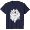 image:imageStar Wars Darth Vader and Stormtroopers Print TShirtNavy Blue