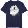 image:imageStar Wars Darth Vader and Stormtroopers Print TShirtNavy Blue