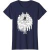 image:imageStar Wars Darth Vader and Stormtroopers Print TShirtNavy Blue