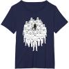 image:imageStar Wars Darth Vader and Stormtroopers Print TShirtNavy Blue