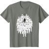 image:imageStar Wars Darth Vader and Stormtroopers Print TShirtOlive Heather