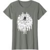 image:imageStar Wars Darth Vader and Stormtroopers Print TShirtOlive Heather