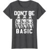 image:imageStar Wars Dont Be Basic Stormtroopers Line Up TShirtDark Heather Grey