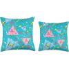 image:imageStar Wars Imperial TIE Fighters Star Destroyers Retro 90s Throw Pillow16x16