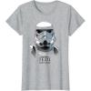 image:imageStar Wars Jedi Fallen Order Stormtrooper Portrait TShirtHeather Grey
