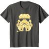 image:imageStar Wars Popcorn Stormtrooper Helmet TShirtAsphalt Grey