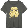 image:imageStar Wars Popcorn Stormtrooper Helmet TShirtAsphalt Grey