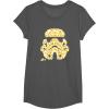 image:imageStar Wars Popcorn Stormtrooper Helmet TShirtAsphalt Grey