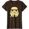 image:imageStar Wars Popcorn Stormtrooper Helmet TShirtBrown