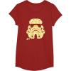 image:imageStar Wars Popcorn Stormtrooper Helmet TShirtCranberry Red