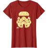image:imageStar Wars Popcorn Stormtrooper Helmet TShirtCranberry Red