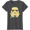 image:imageStar Wars Popcorn Stormtrooper Helmet TShirtDark Heather Grey
